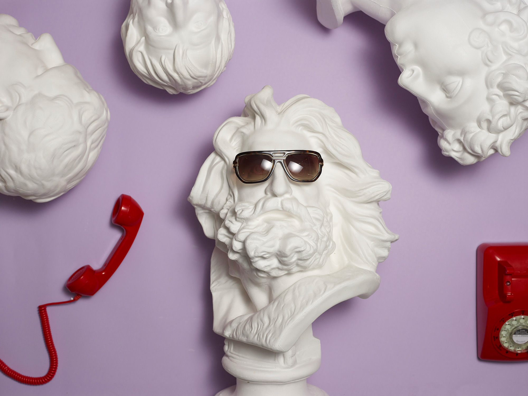 Commercial product photography services Still-life image of sunglasses, captured as part of commercial product photography services.