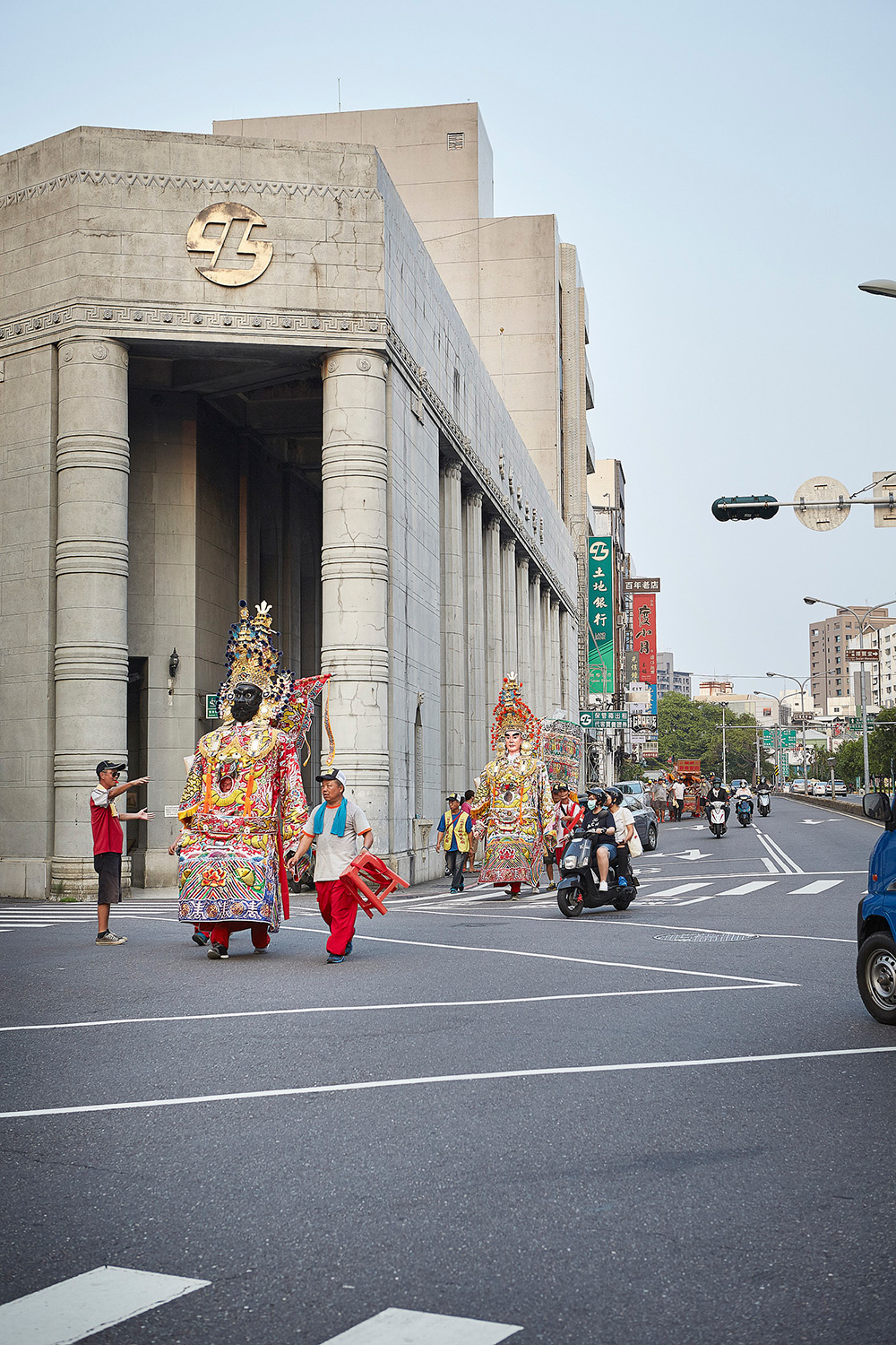 Hotel and hospitality destination photography services A religious parade passing through the streets of Tainan, Taiwan, showcased in a hotel and hospitality destination photography campaign.