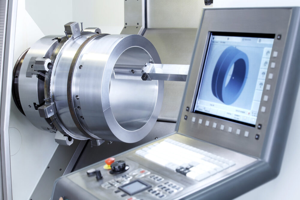 Turning and milling machine, captured for DMG-Mori's industrial photography.