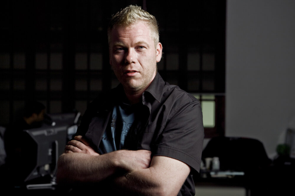 Corporate head shot of male professional captured for CPP Games.