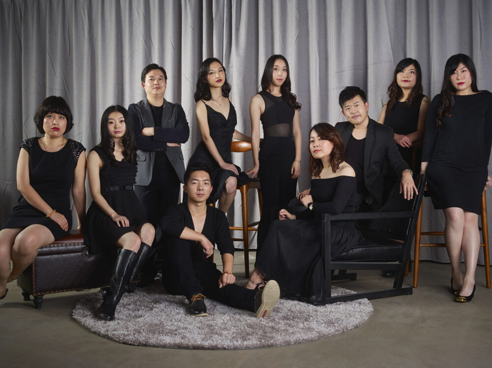 Ellai's corporate creative team in a group photo, captured through professional corporate photography.