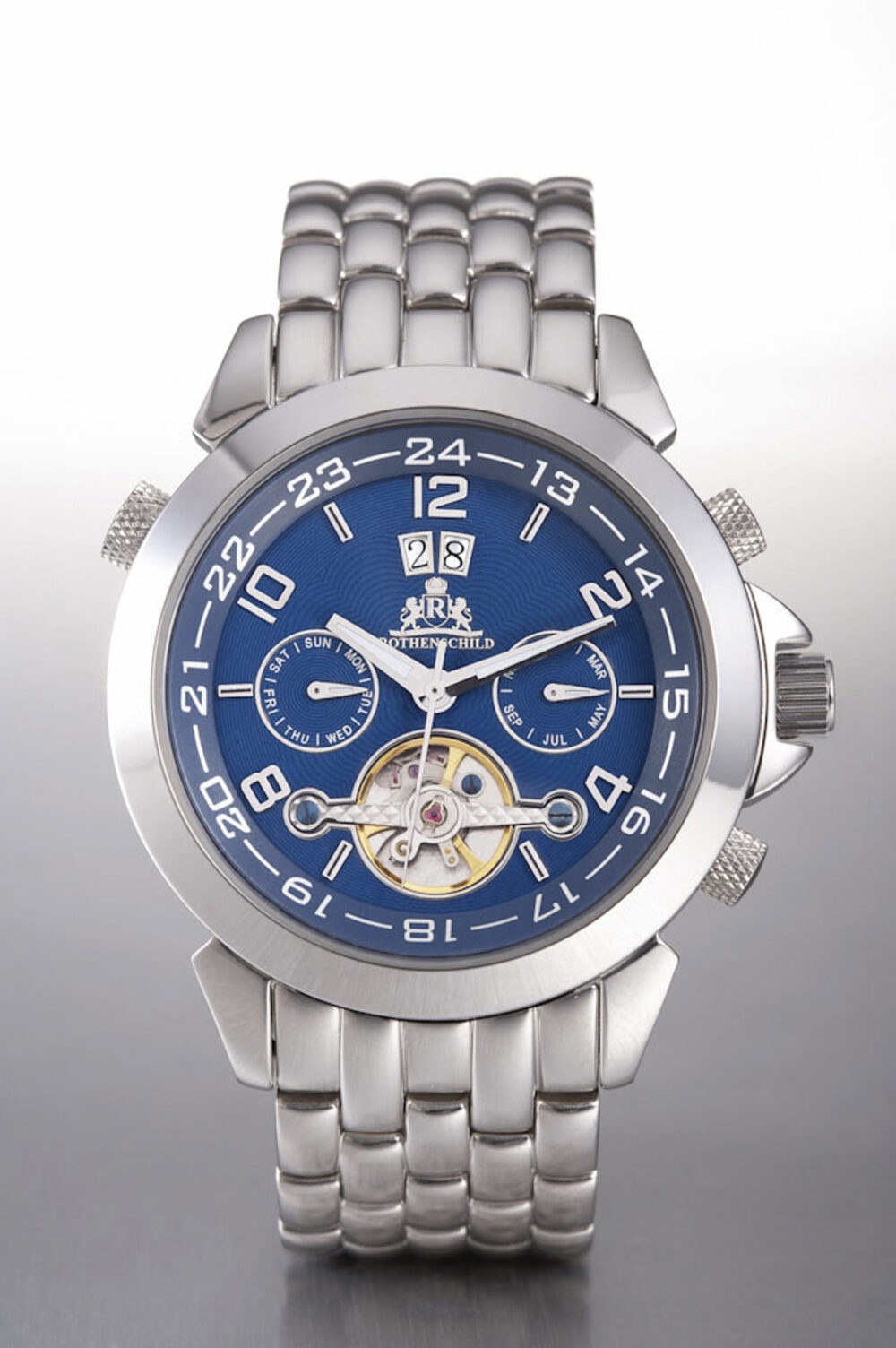 High-end luxury watch product photography for TimeShop24's commercial and advertising campaign.